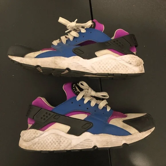 Nike Air Huarache Blue Jay Hyper Violet - Picture 2 of 5